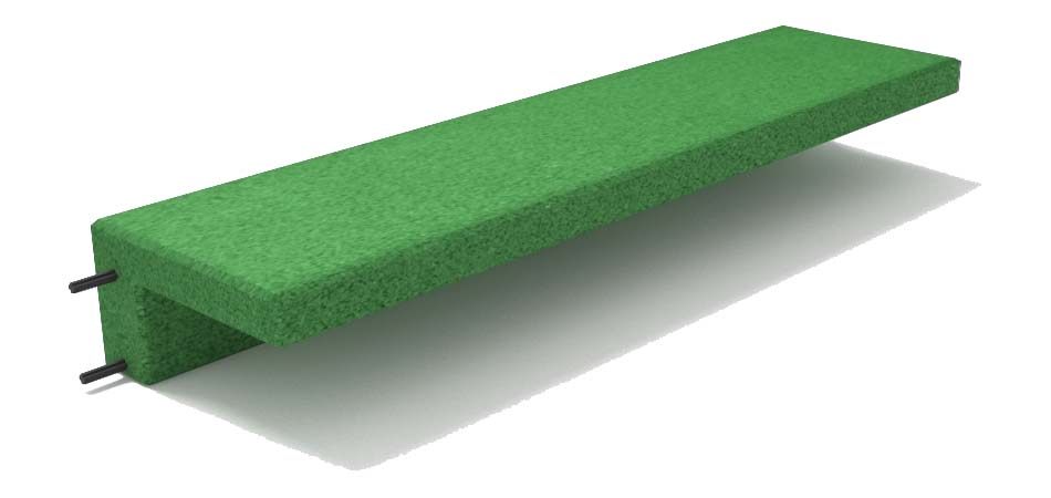 SBR rubber corners for playground