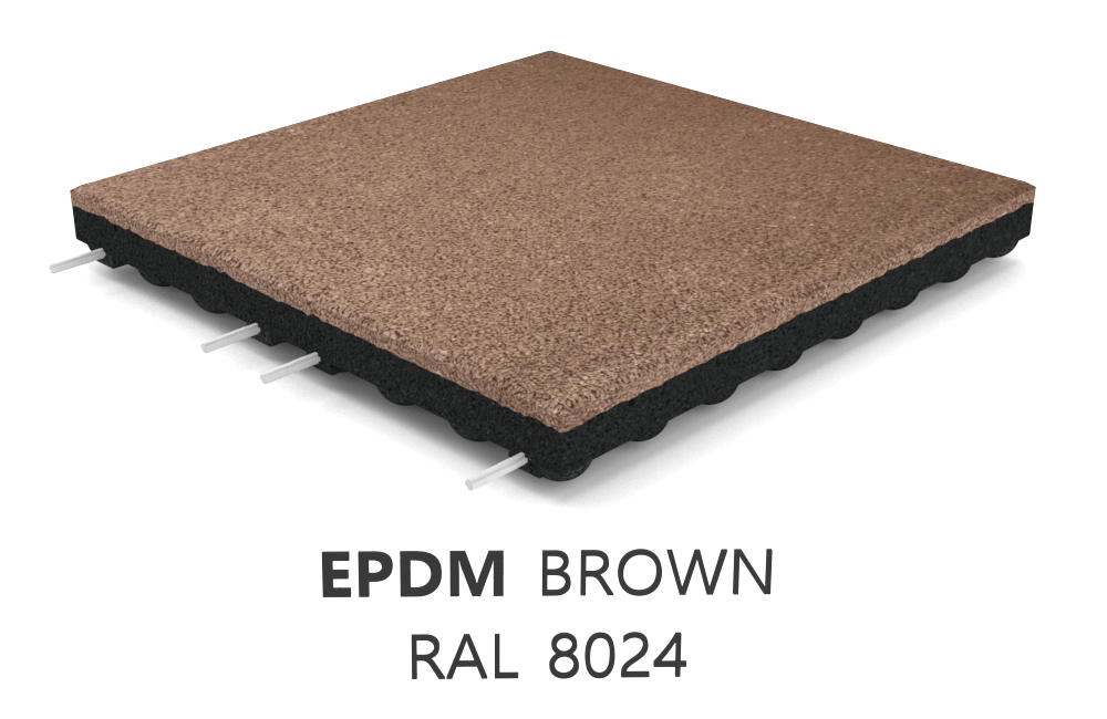 EPDM rubber tiles for playground