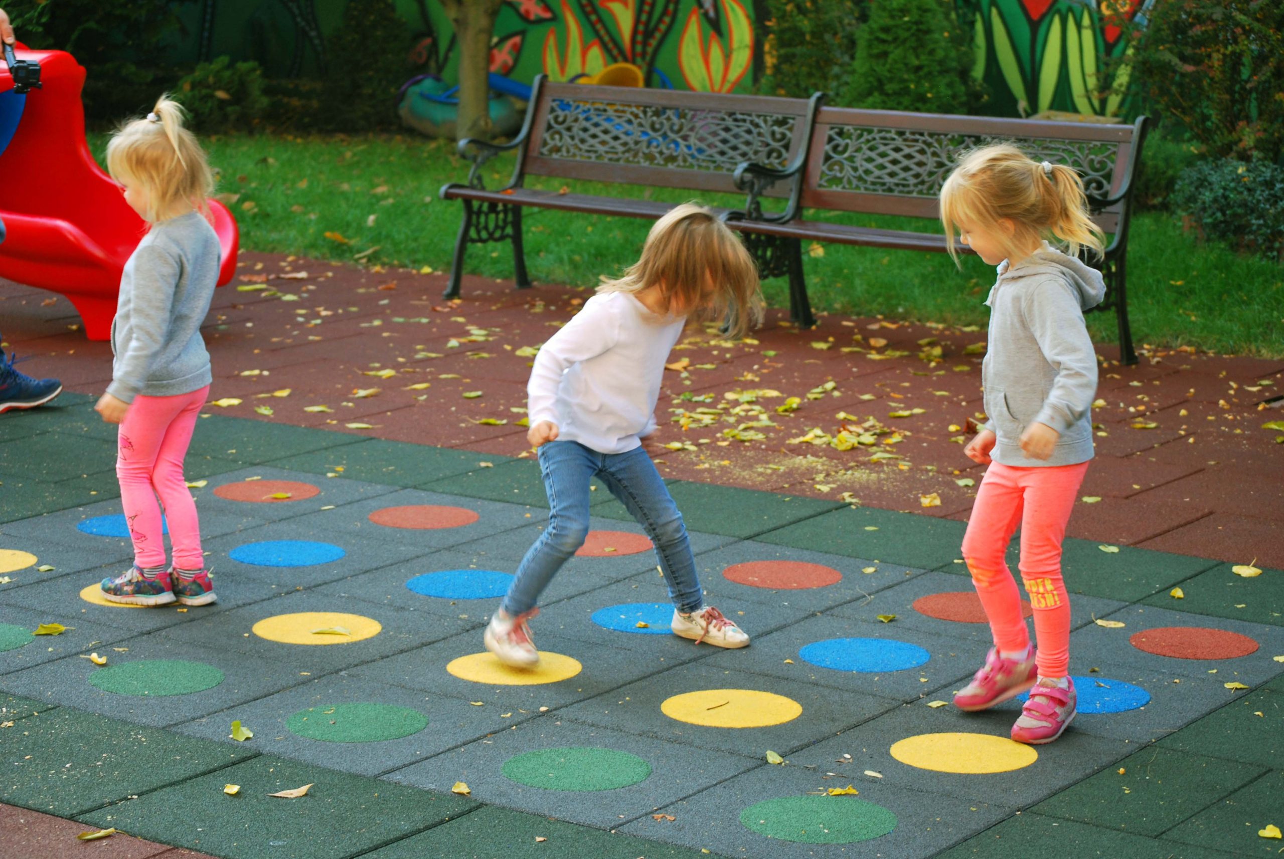 SBR rubber tiles for playground